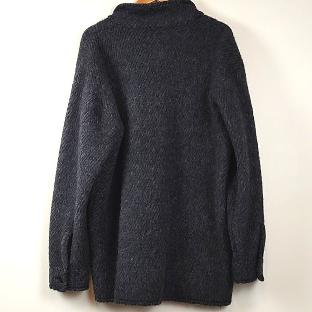 Peruvian Connection Button Down Sweater Jacket Al… - image 12